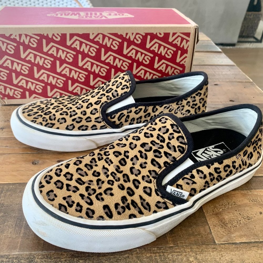 Vans Slip-On in Cheetah Print